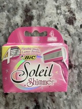 Bic Soleil Shimmer Cartridge Refill Blades 4 Blade 4 Count - £7.66 GBP