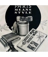 1940 Paris Style Belts Suspenders Advertisement Fashion Esquire Holiday ... - $29.99