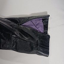 Wilson's Leather Pelle Studio RN#69426 Black Men's Jacket Full Zip Size Large image 8