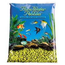 Pure Water Pebbles Aquarium Gravel Daffodil - 5 lb - £16.02 GBP