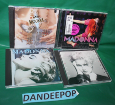 4 Madonna Music CDs Like A Prayer True Blue Confessions On A Dance Floor - £47.62 GBP