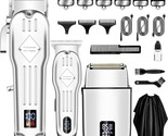 Sunnow Professional Cordless Hair Clippers For Men, 3 In 1 Beard Trimmin... - $129.98