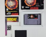 NBA Jam TE Tournament Edition SNES 100% CIB w/ poster &amp; nice box - $108.89