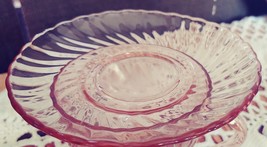 Arcoroc France Rosaline Cup and Saucer image 2