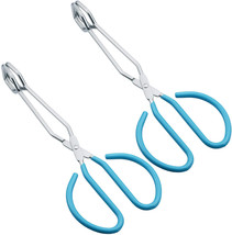 Scissor Tongs For Cooking, Stainless Steel Wire Tongs, Set Of 2 - £26.73 GBP