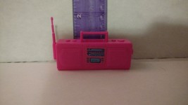 Barbie Dolhouse Pink Radio Boombox - $2.30