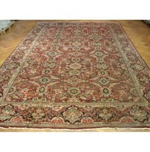 Vintage 11x17 Authentic Handmade Oriental mahal Rug PIX-11756 - £3,412.97 GBP