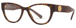 Versace 3281-B Eyeglasses Women&#39;s Brown Havana Authentic New - $199.95