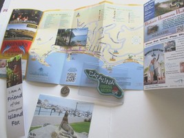 Catalina Island Souvenir Package Coin Patch Magnet Post Card Map Bookmark #1B - £21.11 GBP