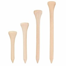 50PCS/Pack 42/54/70/83mm Wooden Golf Tees golf Golf accessories wood tees - £10.24 GBP