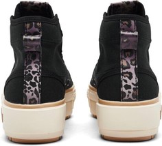 adidas Womens Nizza High Platform Trek Shoes, 9.5, Black/Magic Beige/Cre... - $110.00