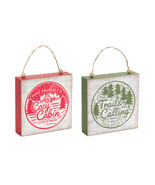 Winter Cabin and Trails Sentiment Sign (Set of 4) - $962.90 MXN