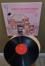  1960 Famous CHILDREN&#39;S STORIES Vinyl Record Lp Album - £19.71 GBP