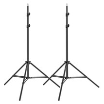 Neewer 2 Pack 6.23 Feet Aluminum Light Tripod Stands for Studio Kits Sof... - £57.54 GBP