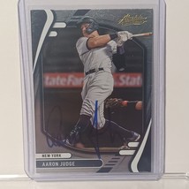 2022 Panini Absolute Aaron Judge Hand Signed NY Yankees Autographed Card... - £80.00 GBP