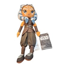 Disney Parks Star Wars AHSOKA TANO 16” Plush Doll Stuffed Toy NEW - £15.12 GBP