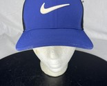 Nike Classic 99 Dri Fit SnapBack Golf Hat Cap Black &amp; Blue - $368.33 MXN