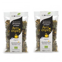 2 Pieces Greek Organic Antistress Herbal Tea,From Crete,Free Ship - £27.85 GBP