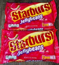 Starburst ~ Jelly Beans FaveReds Easter 2-Bags 14 oz. Each ~ Expires 01/2025 - £17.32 GBP