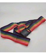 Travel Luggage Suitcase Strap Baggage Backpack Bag Rainbow Color Belt Pr... - $12.00