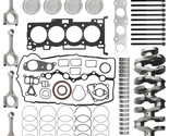 2.4L G4KE Engine Rebuild Overhaul Kit Crankshaft Con Rods Set For Hyunda... - $554.39