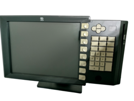 NCR RealPOS 15&quot; POS Touchscreen Monitor w/ Keyboard 5954-1101-9090 No Key - £59.15 GBP