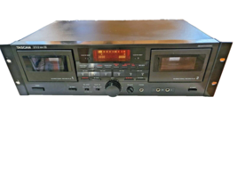 Tascam 202 MK III MK3 Dual Analog Cassette Deck Player Recorder Parts or repair - $98.99