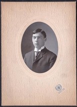 Livingston Newell Smith Cabinet Photo Westfield MA High School Class of 1905 - £13.66 GBP