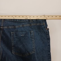 Style & Co. Women's Blue Cotton Blend Denim High Capri Jeans Size 24W (44×19) image 5