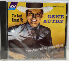 Gene Autry Last Round-Up: 25 Cowboy Classics by Gene Autry CD New Sealed - £7.73 GBP