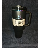 Black 40oz Stanley Tumbler With Black straw  - $738.05 MXN