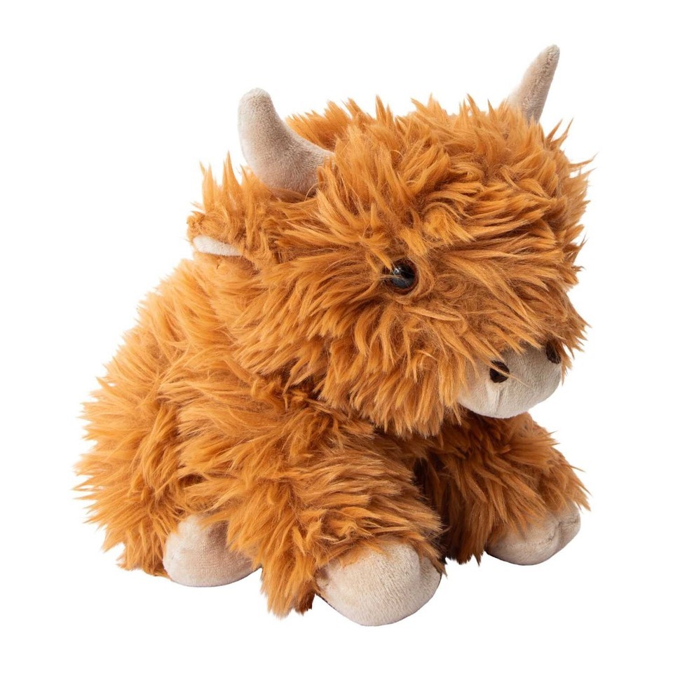 Highland Cow Plush Toy Animal 10 inch by Ploofs New with tag - $15.67