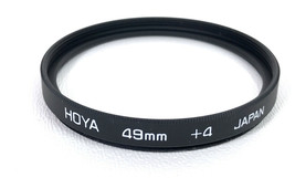 HOYA 49mm +4 Filter Japan - $9.65