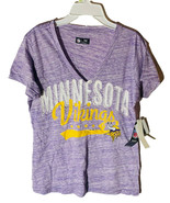 G-III Women&#39;s Minnesota Vikings Legend Short-Sleeve T-Shirt LARGE - £16.44 GBP