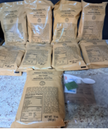 9 NEW OLD STOCK STAR FOODS MRE MEAL READY-TO-EAT SOLD FOR DISPLAY ONLY! - €63,62 EUR