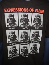 Star Wars Darth Vader Faces Vader Great Funny Shirt Size XL - £23.98 GBP