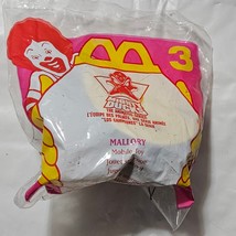 1997 McDonalds Mighty Ducks Mallory Hockey Puck Rolller Toy 3 New  - £7.74 GBP