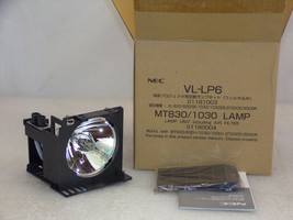 NEC VL-LP6  Replacement Lamp for MT830/ 830+/1030/1030+GT2000 w/ Filter New - $23.24