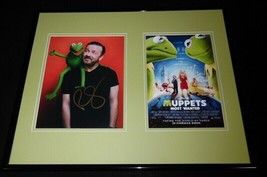 Ricky Gervais Signed Framed 16x20 Photo Display AW Muppets Most Wanted - £116.49 GBP
