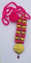 Punjabi Kaintha Folk Cultural Bhangra Gidha Pendant Cultural Patiala Necklace NK - £19.91 GBP