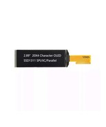 2.89&quot; 20x4 COG SSD1311 OLED Display Module SPI II2 Driver mono White - €17,15 EUR