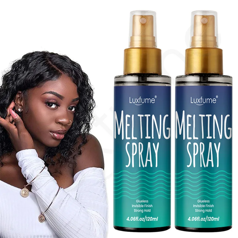 ​120ml Lace Wig Glue Quick Drying Spray Long Lasting Invisible Lace Natural - £14.88 GBP+