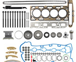 Timing Chain Kit &amp; Head Gasket Bolts Set For GM Ecotec 2.0L 2.4L DOHC 20... - £94.46 GBP