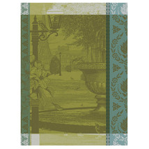 Le Jacquard Francais Jardin Parisien Green Tea or Kitchen Towel  - $28.00
