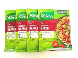 Knorr Fix Spaghetti NAPOLI -Made in Germany-  Pack of 4 -FREE US SHIPPING - £10.22 GBP