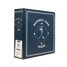 3 BCW 3&quot; Heavy Duty D-ring Blue Baseball Binder Albums - £32.93 GBP