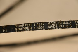 Lot of 2 Genuine OEM Snapper Single Stage Snow Thrower Belt 14637 Rpl by... - $29.37