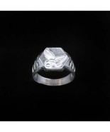 Indian Pure solid Sterling Silver Men&#39;s finger ring - $23.76