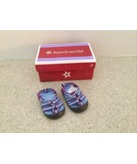American Girl 18” DOLL Sporty Sandals Blue Purple in Original Shoe Box *... - $326.60 MXN