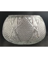 Cut Crystal Bowl &quot;Brilliant&quot; Pattern, Large 13.5&quot;x8&quot; Very Rare &amp; Excelle... - $360.00